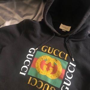 Authenicated Oversized Gucci Hoodie